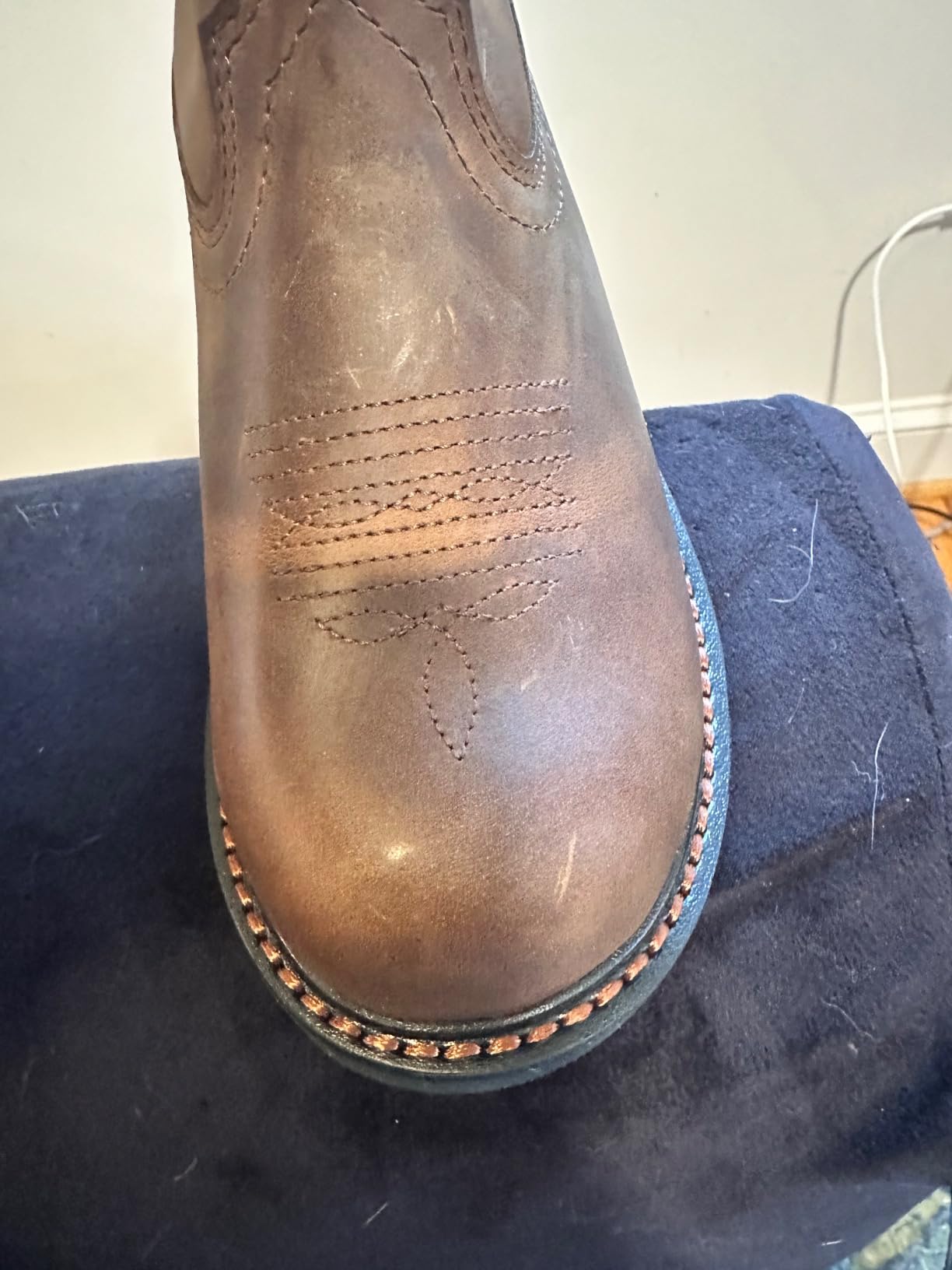 Ariat Women's Fatbaby Work Pull-On Steel Toe Work Boot customer photo 2