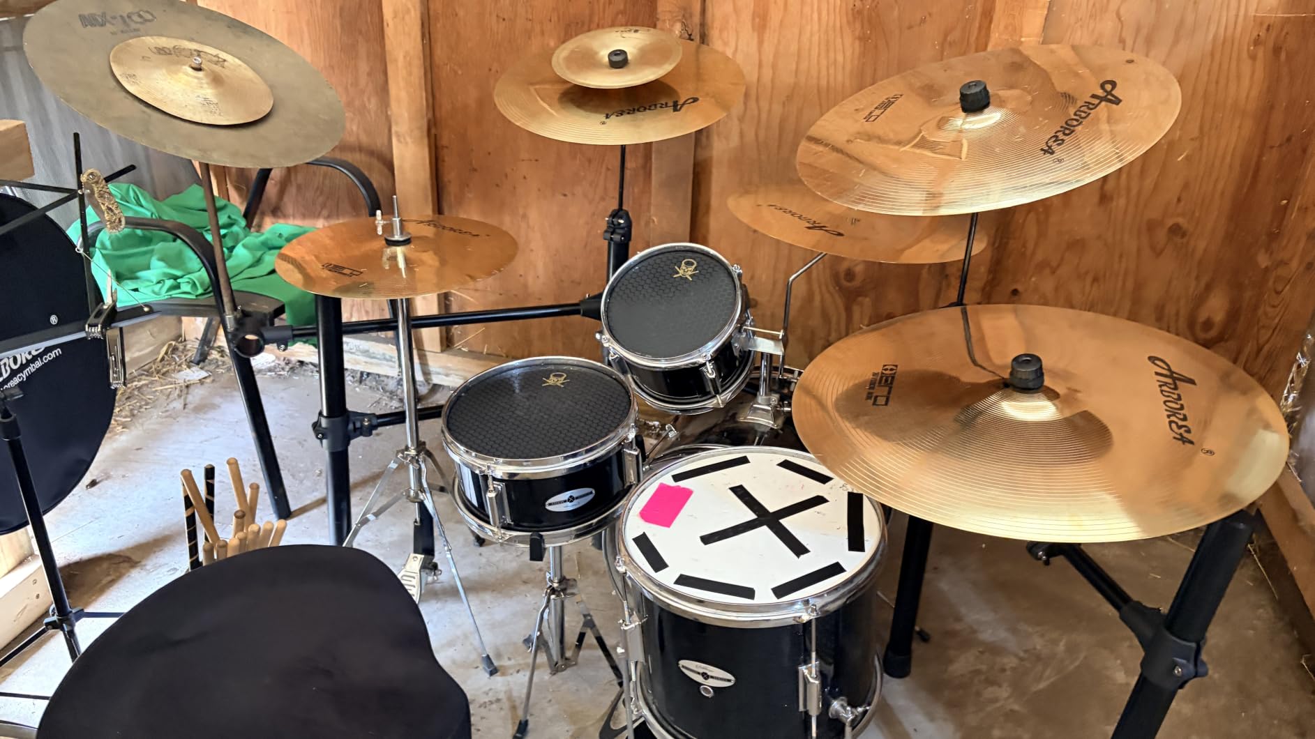 Arborea Cymbal Pack Alloy Cymbals Drum Cymbal Set 14