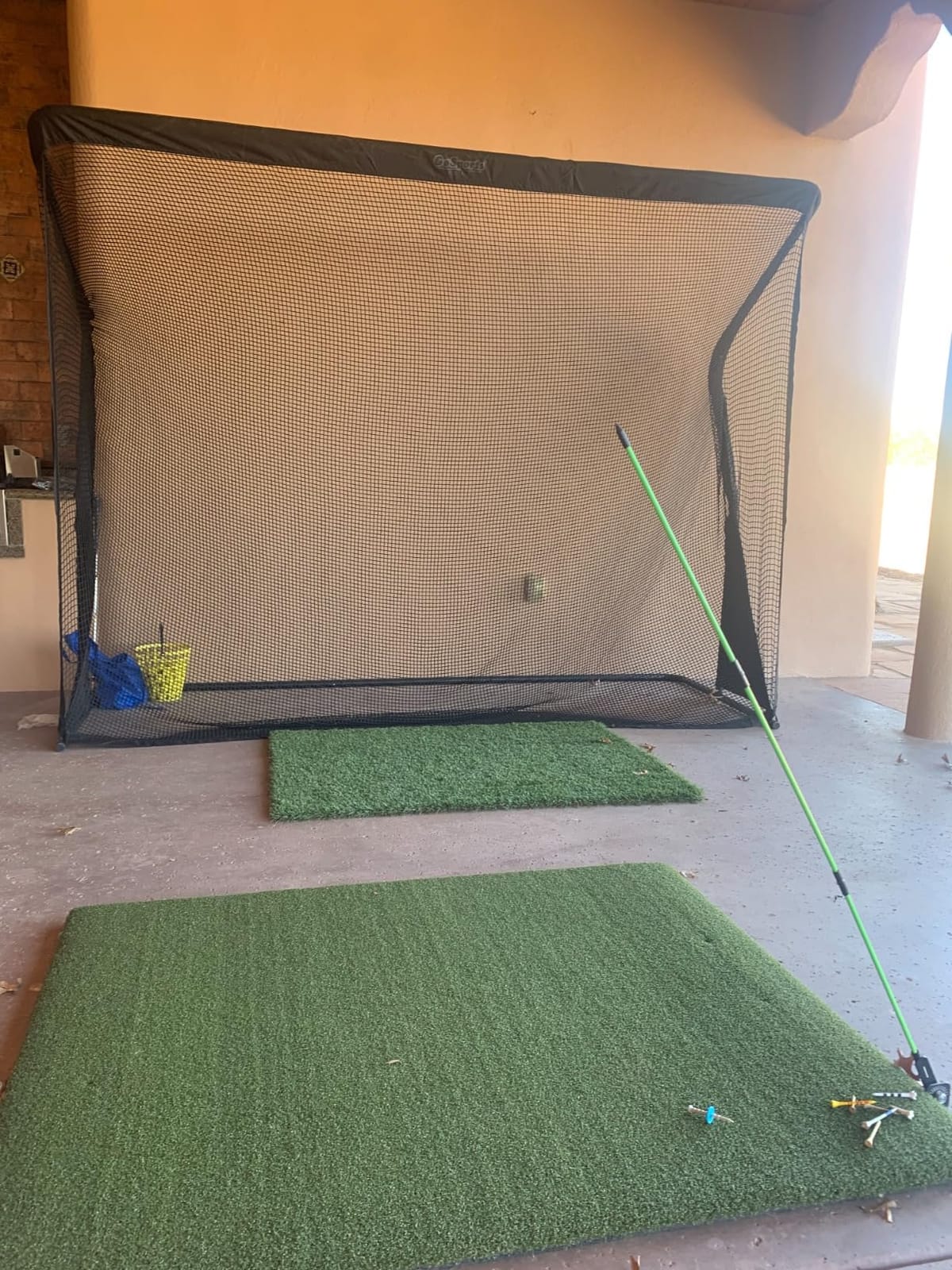 GoSports Golf Net Elite - Steel Frame Practice Golf Hitting Nets customer photo 2