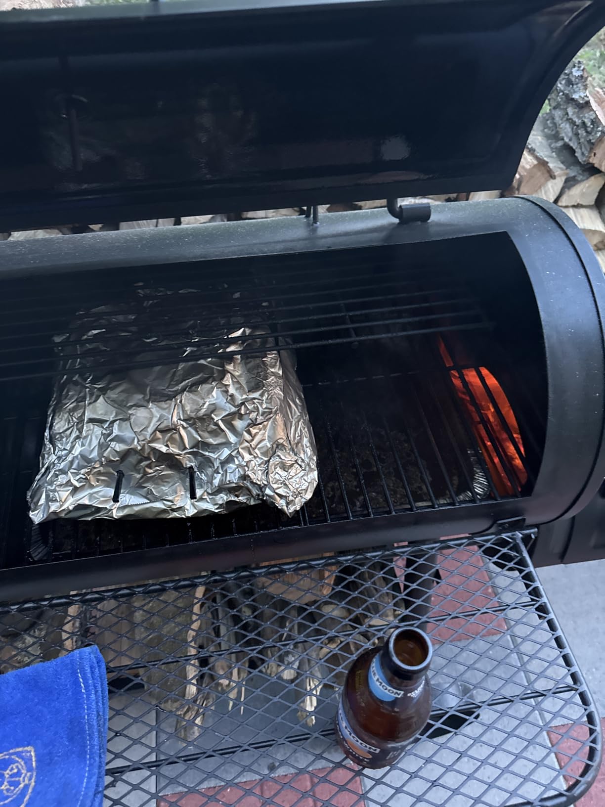Sophia & William Charcoal Grill with Offset Smoker 512 Square Inches customer photo 2