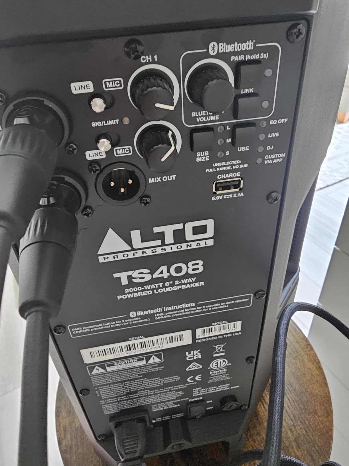 ALTO TS408 2000W 8