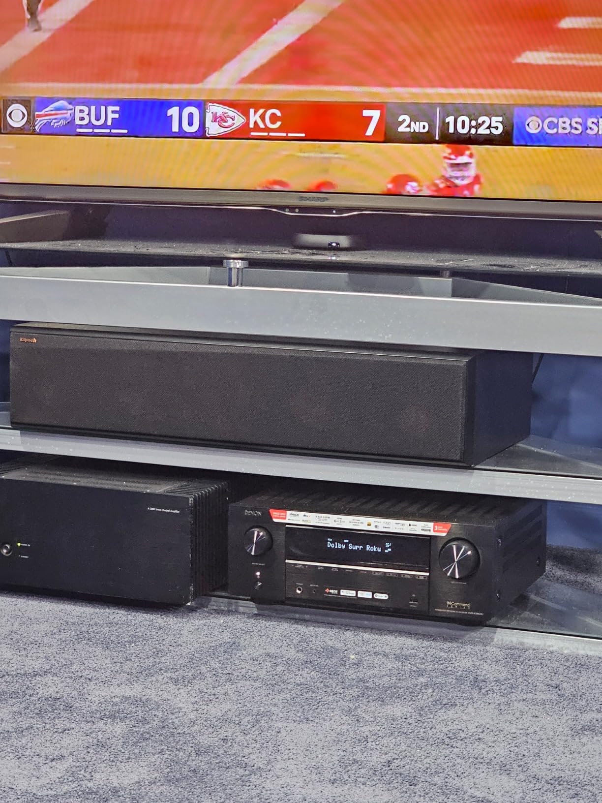 Denon AVR-X3800H 9.4-Ch 8K UHD AVR Home Theater Stereo Receiver, 105W X 9 | Built-in Bluetooth Wi-Fi & HEOS Multi-Room Streaming Dolby Atmos DTS:X IMAX Enhanced & Auro 3D, Dolby Vision, HDMI 2.1 customer photo 2