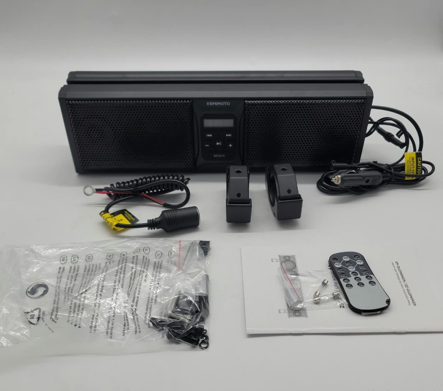 KEMIMOTO UTV Sound Bar 16 Inch with Multicolor RGB Lights customer photo 2
