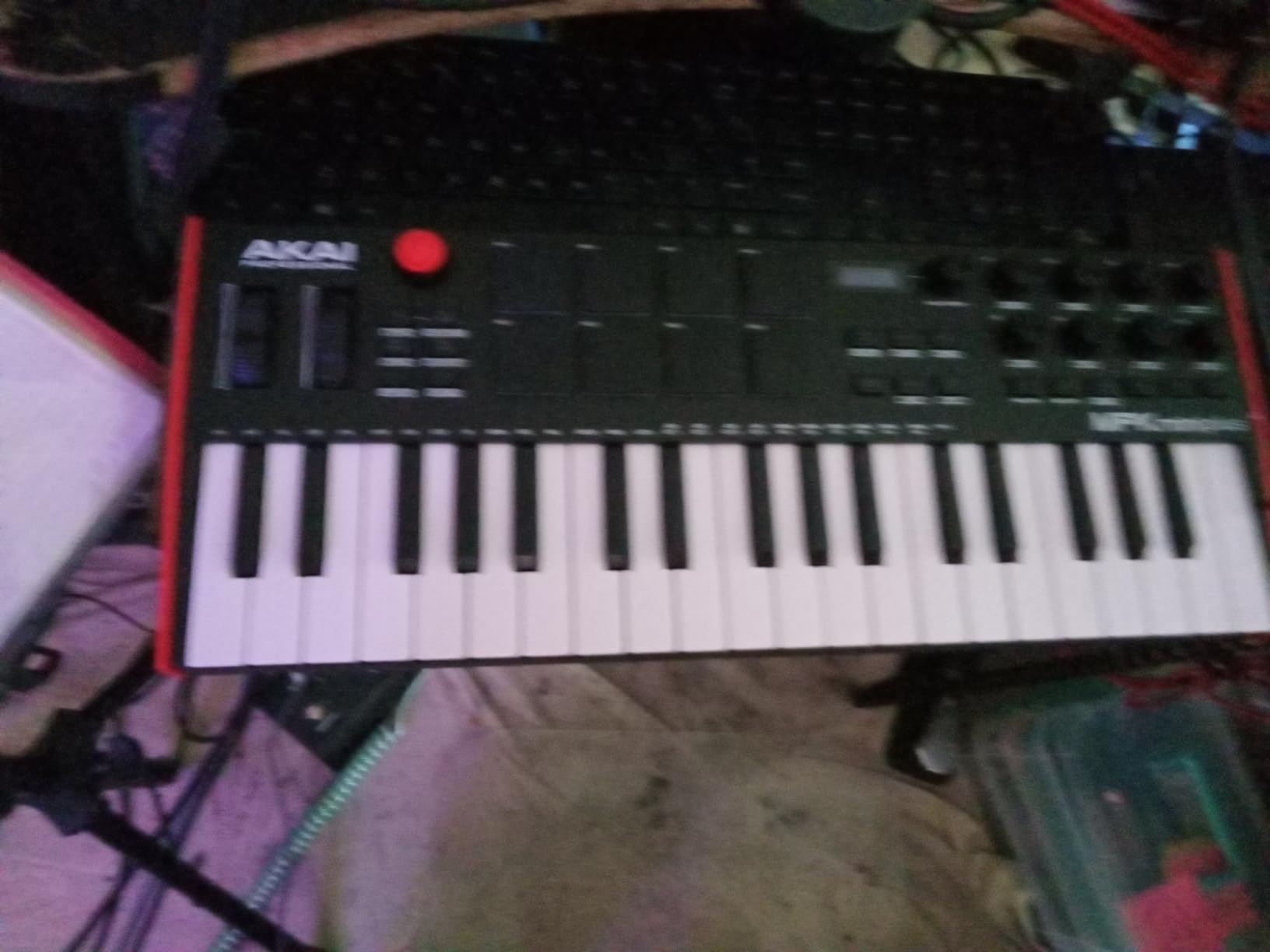 Akai Professional MPK Mini Plus 37-Key USB MIDI Keyboard Controller | Velocity-Sensitive Mini Keys, 8 MPC Pads, 64 Step Sequencer, MIDI/CV/Gate I/O, Software Suite Included, for Beat Makers customer photo 2