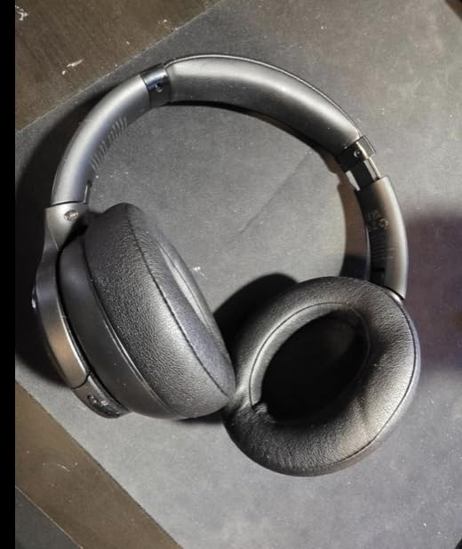 DOQAUS Bluetooth Headphones Over Ear Wireless, 90H Playtime, APP Control customer photo 2