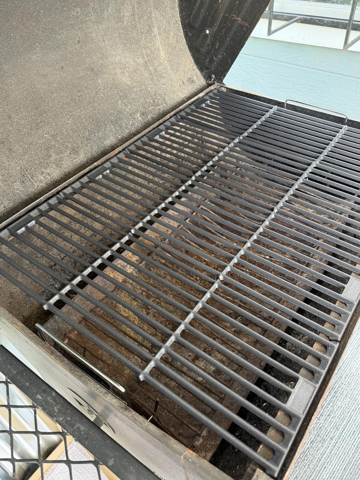 Grill Grates for Char Griller Replacement Parts Cast Iron Chargriller Cooking Grate 2121 2123 2222 2828 3001 3030 3725 4000 5050 5252 5650 9020 Charcoal Smoker Rack BBQ 19 3/4