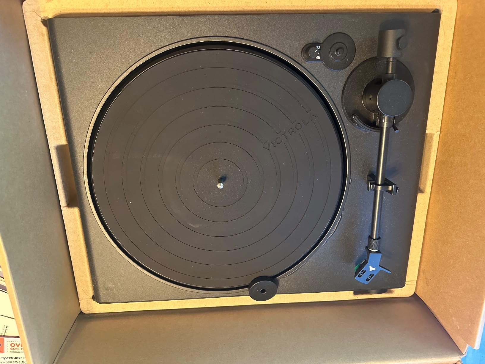 Victrola Stream Onyx - Wireless Wi-Fi Turntable, Works with Sonos - Black customer photo 1