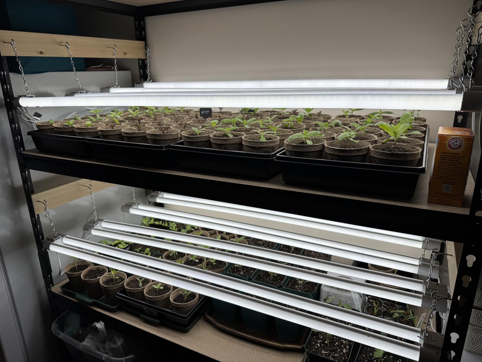 Sunco 10 Pack LED Shop Lights 4FT, Plug in Linkable, White, 40W=150W customer photo 2