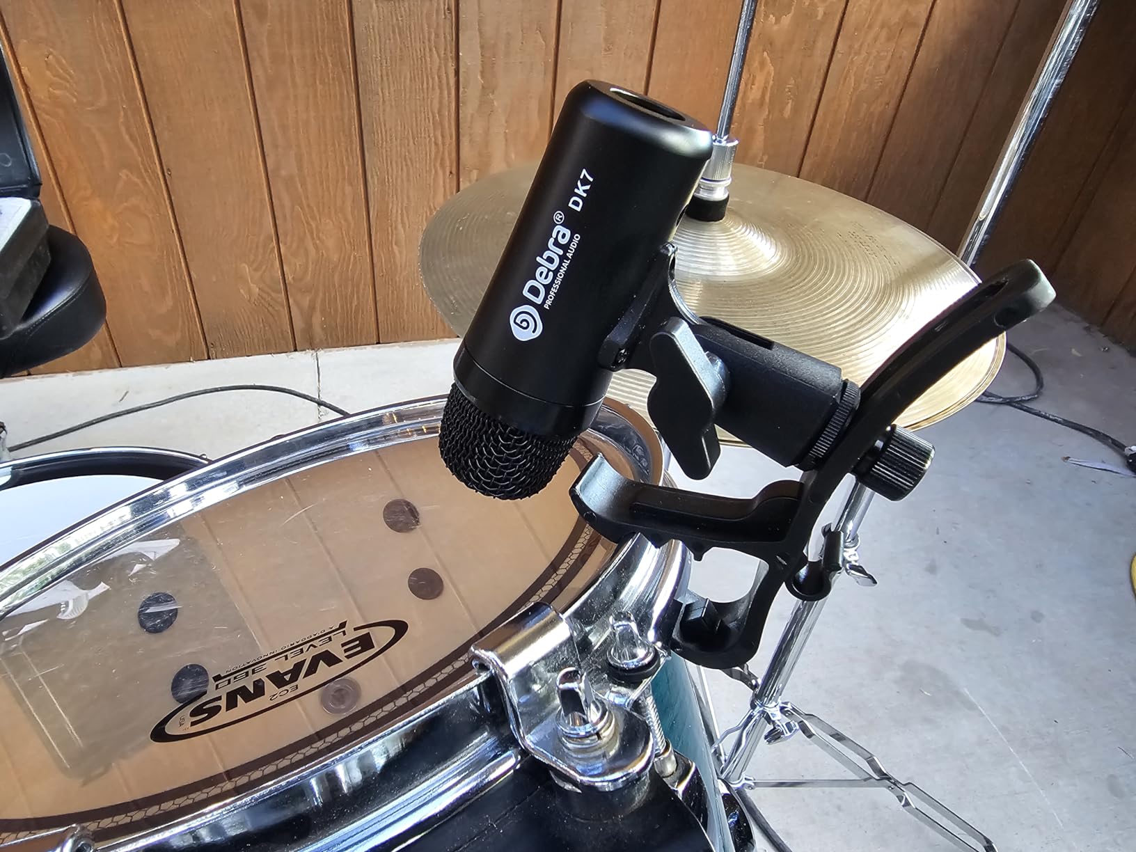 D Debra DK7 Pro 7-Piece Wired Drum Microphone Kit for Performing and Recording Drummers, Includes Mics, Mic Clip with Options for Kick Drums, Snare, Rack/Floor Toms, Congas and Cymbals customer photo 2