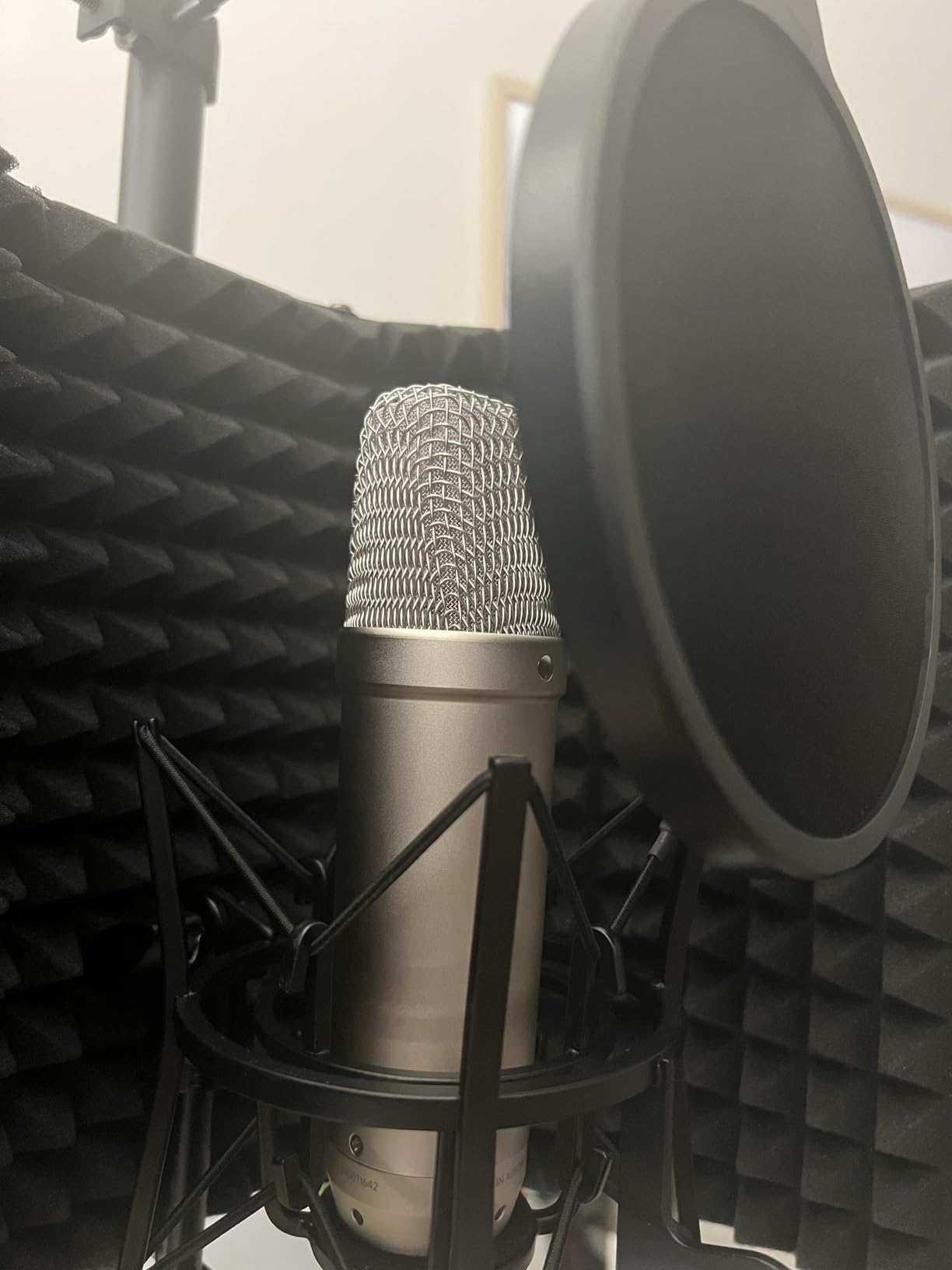 RØDE NT1 5th Gen Studio Condenser Microphone, XLR + USB-C, Silver customer photo 2