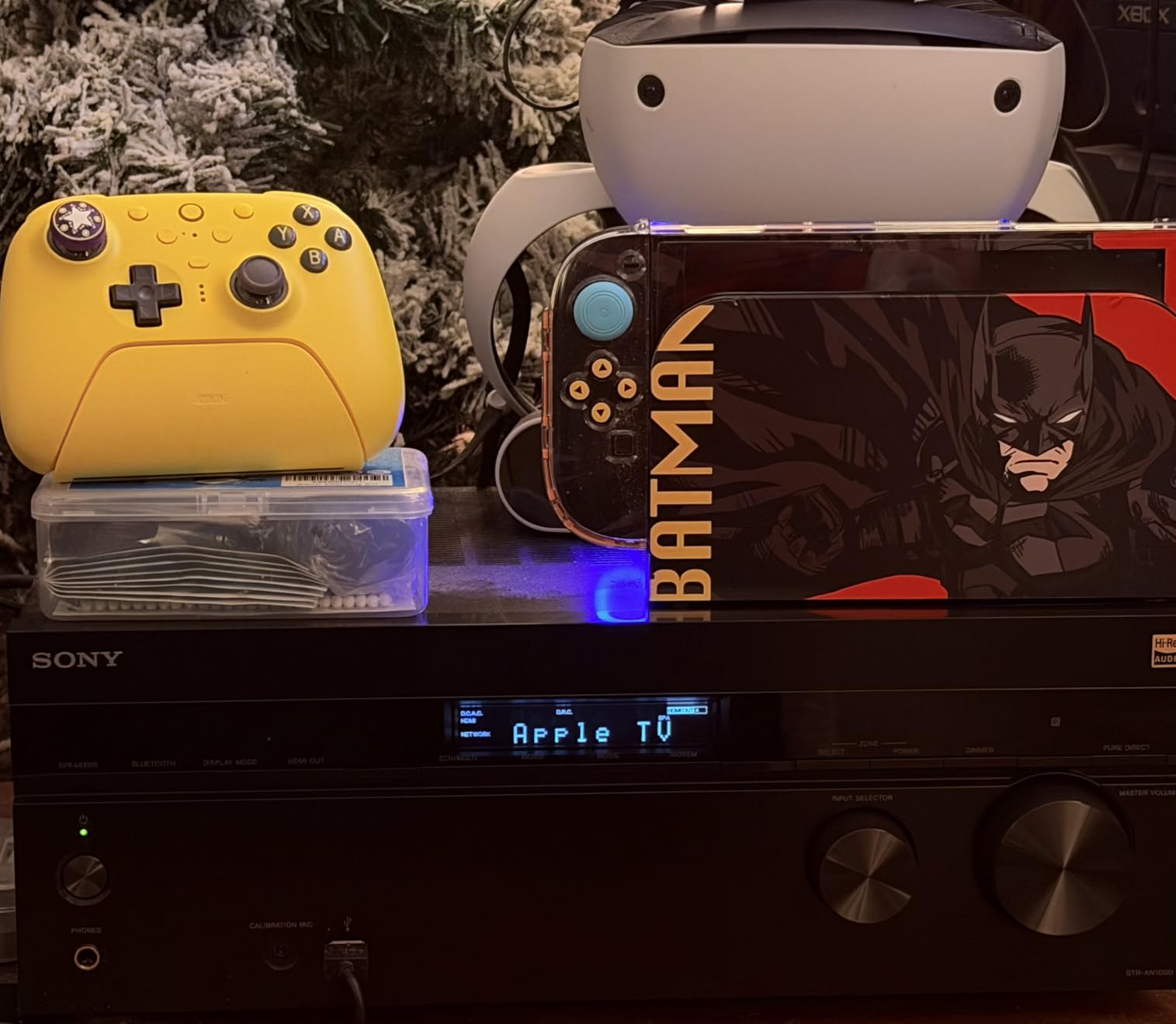 Sony STR-AN1000 7.2ch Home Theater 8K A/V Bluetooth Receiver | Dolby Atmos & DTS:X Surround Sound, WiFi, Google Chromecast, Spotify connect, Apple AirPlay, HDMI 2.1 customer photo 1