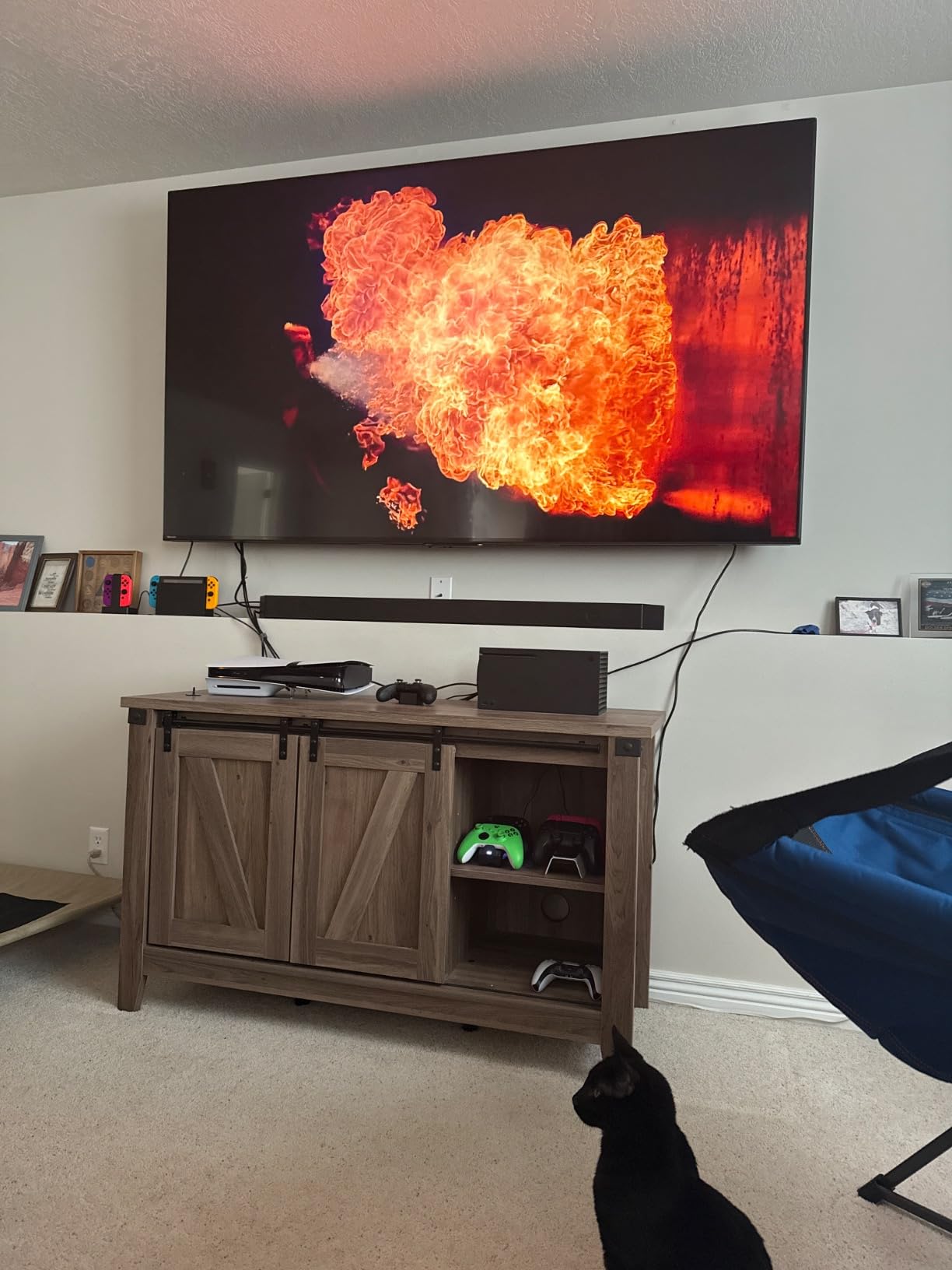 Samsung HW-Q990C 11.1.4ch Soundbar w/Wireless Dolby Audio, Rear Speakers Included w/Q-Symphony, SpaceFit Sound Pro, Adaptive Sound, Game Mode Pro, Airplay 2, AVA, Alexa Built-in customer photo 2