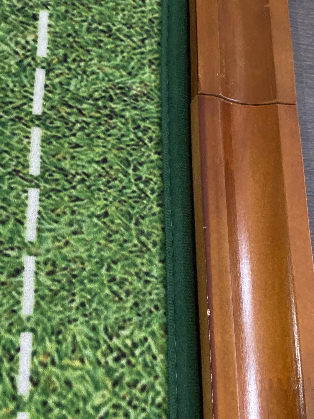 Golf Putting Mat, Putting Green Indoor with Ball Return - Golf Gifts for Men Christmas, Golf Training Aid for Home Office, Portable Putting Training Mat for Men customer photo 1