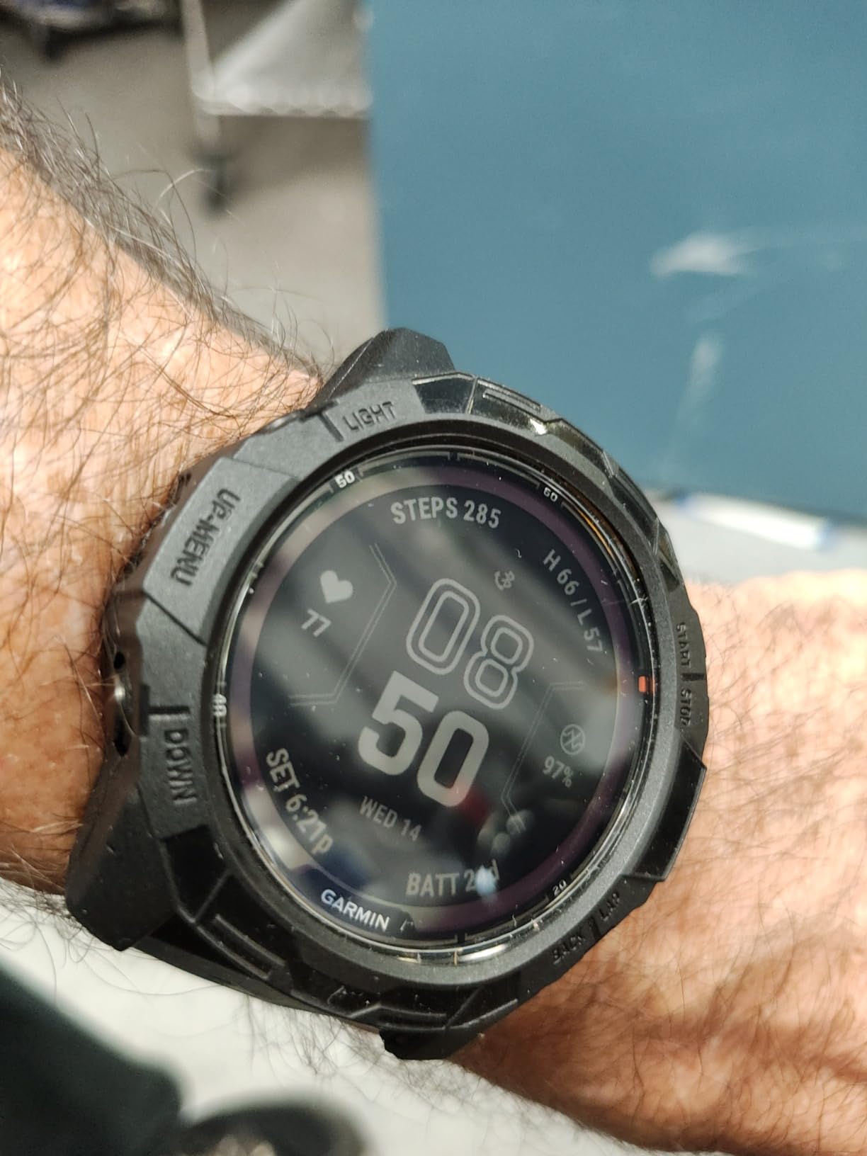 Garmin fēnix 7X Pro Solar, Multisport GPS Smartwatch, Built-in Flashlight, Solar Charging Capability, Black customer photo 2
