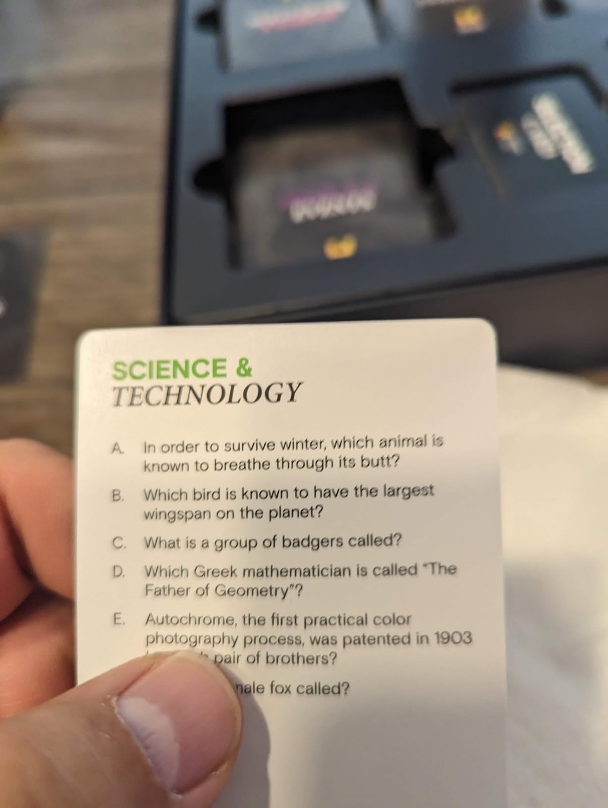 HISTORY Channel Trivia Game – 2000+ General Knowledge Questions | Official HISTORY Channel Trivia Card Game & Party Game for Adults, Families & Board Game Night – Great Gift for Dad & History Buffs customer photo 1