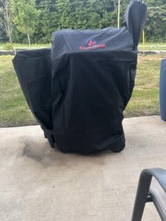 Comnova Grill Cover for Traeger Pro 22 & 575 Series - 600D Wood Pellet Smoker Cover for Traeger Waterproof & Heavy Duty, Premium Pellet BBQ Cover for Treager Pro 22 / Pro 575, Z Grills 550B and More customer photo 1