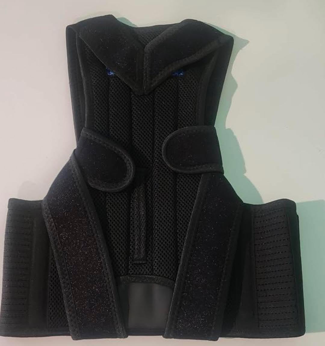 Upgraded Posture Corrector Back Brace for Men and Women, New Version Lumbar Support for Posture Improving and Pain Relief, Full Back Support for Neck, Shoulder, Waist Pain, L customer photo 1