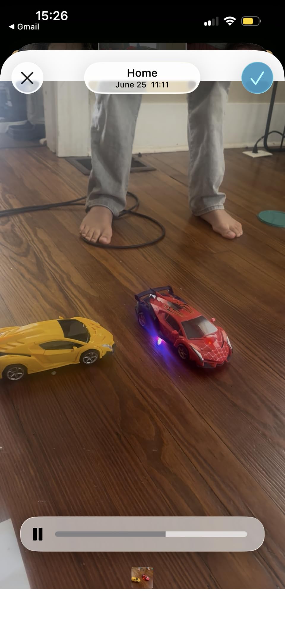 Transform Remote Control Car Toys for Boys 4-6, Drift RC Car Yellow customer photo 2