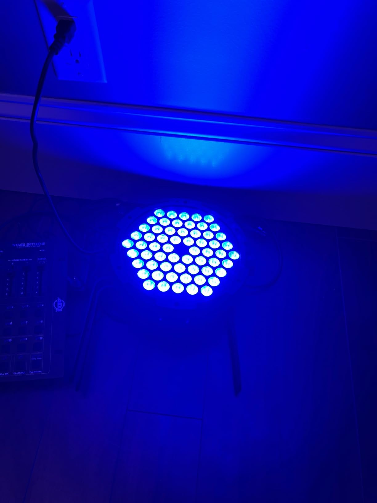 90W 60LED Dimmable Stage Par Light by Remote & DMX Control - 2Pack customer photo 1
