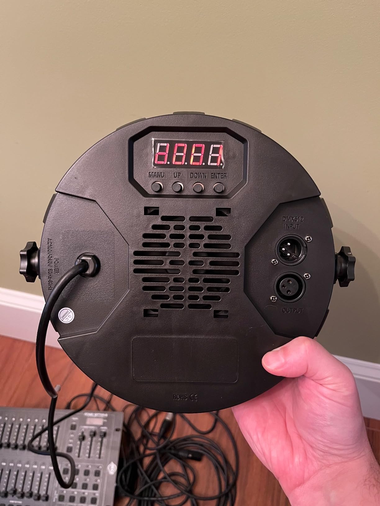 90W 60LED Dimmable Stage Par Light by Remote & DMX Control - 2Pack customer photo 2