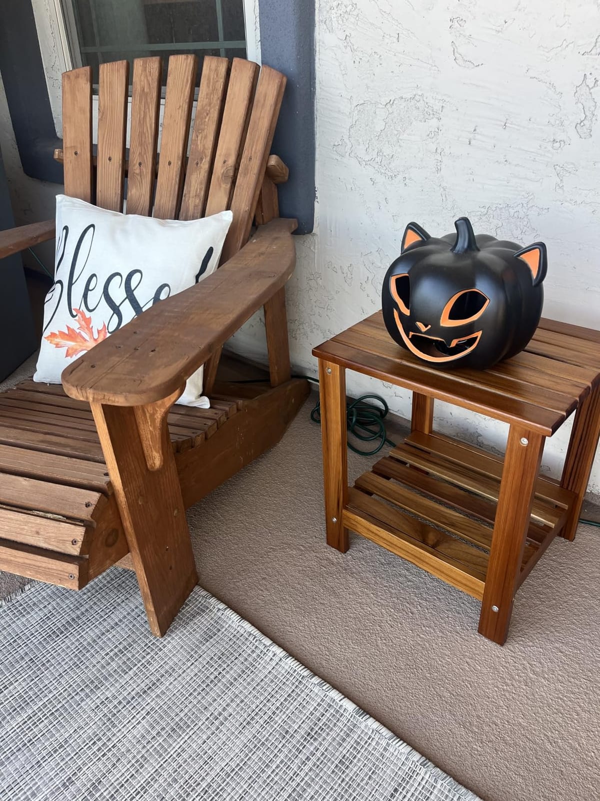 Utoplike Teak Outdoor Side Table for Patio, Adirondack Sides Tables customer photo 2