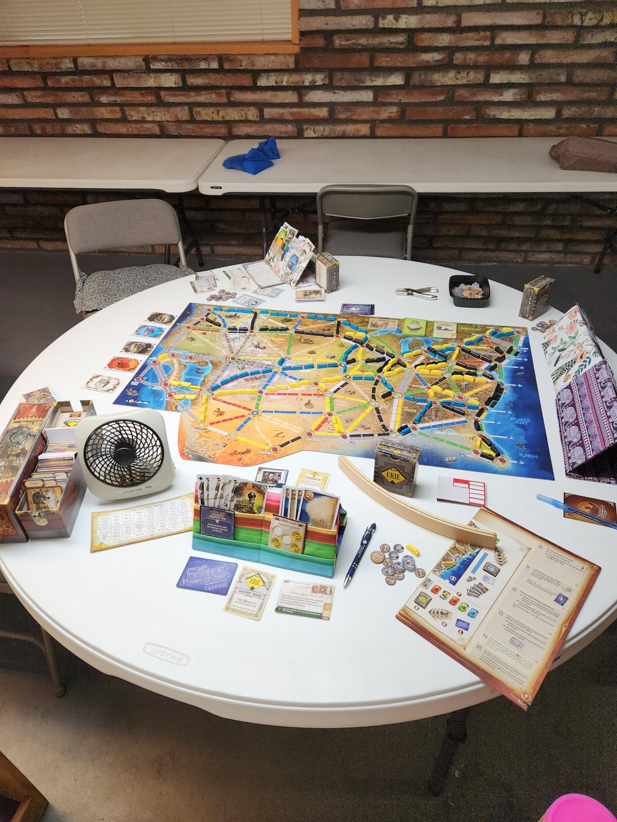 Asmodee Ticket to Ride Legacy: Legends of the West Board Game - The Ultimate Train Adventure! Strategy Game, Family Game for Kids & Adults, Ages 10+, 2-5 Players, 20-90 Min Playtime customer photo 2