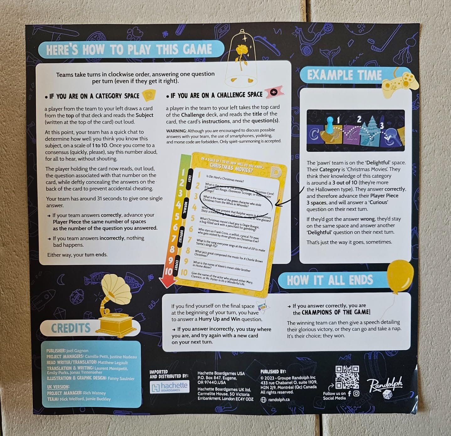 Randolph CDSK | Fun Trivia Party Game for Teens and Adults | Great for Game Nights and Large Groups | Two Player or Team Challenge | 2500+ Trivia Questions | Ages 14+ | 2 to 16 Players | 45 Minutes customer photo 2