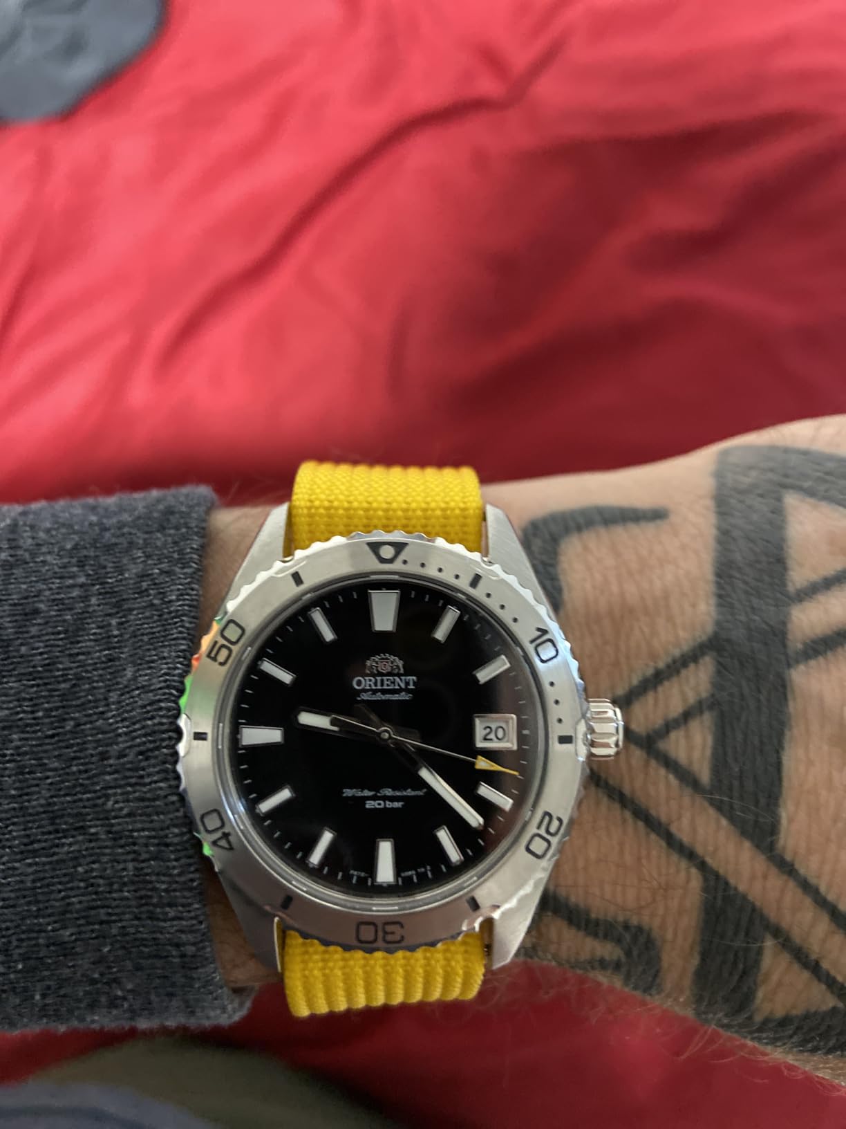 Orient RA-AC0Q Diver | Automatic/Hand-Winding | 40mm Diver Style Watch | Sapphire Crystal customer photo 1