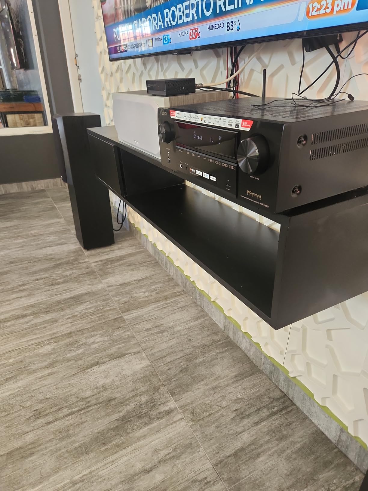 Denon AVR-X1800H 7.2 Channel AV Stereo Receiver (80W x 7), WiFi, Bluetooth | Wireless Streaming via Built-in HEOS, Supports Dolby Vision, HDR10+, Dynamic HDR, & Home Automation Systems customer photo 2