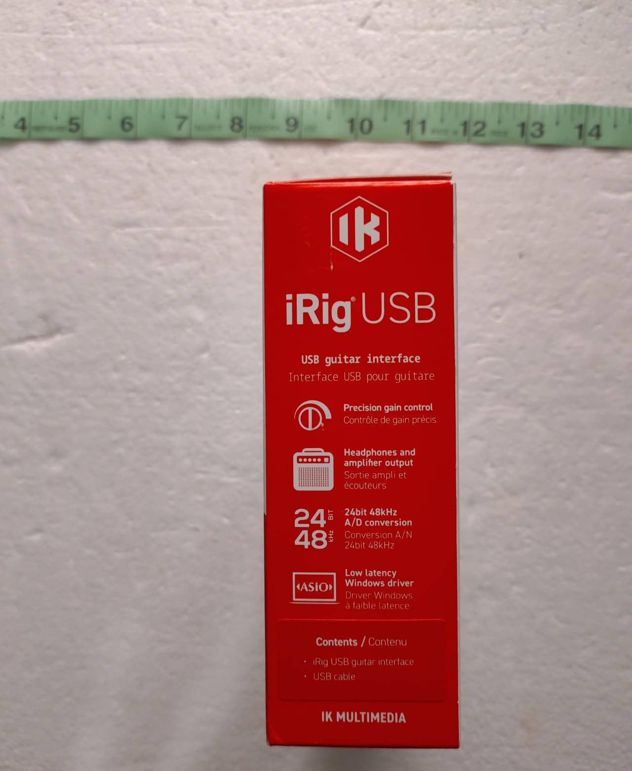 IK Multimedia iRig USB Guitar Audio Interface - 24-bit 48 kHz Music Recording Studio Equipment Include USB C Cable For iPad, Mac And PC, Guitar Accessories, Recording Device customer photo 1