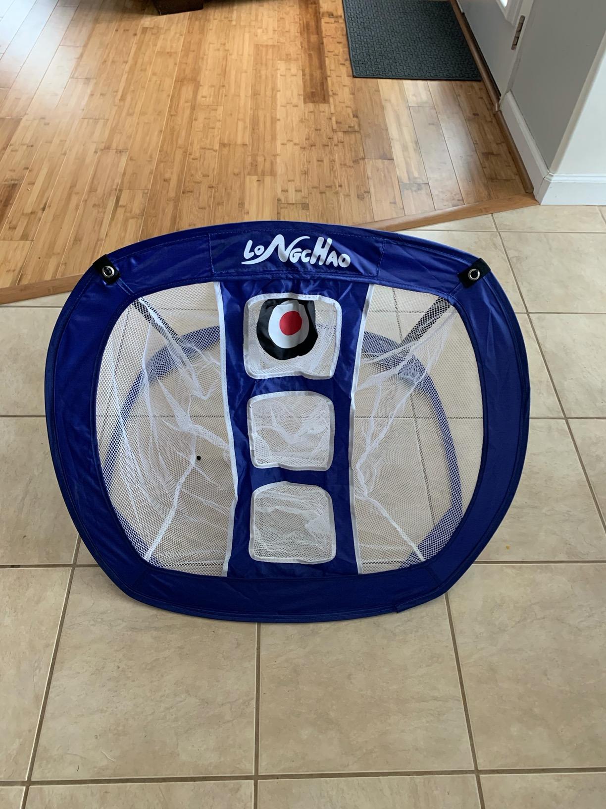 Golf Chipping Net Pop Up - Backyard/Indoor Practice Net with Hitting Mat, Ideal for Short Game & Accuracy Practice customer photo 1