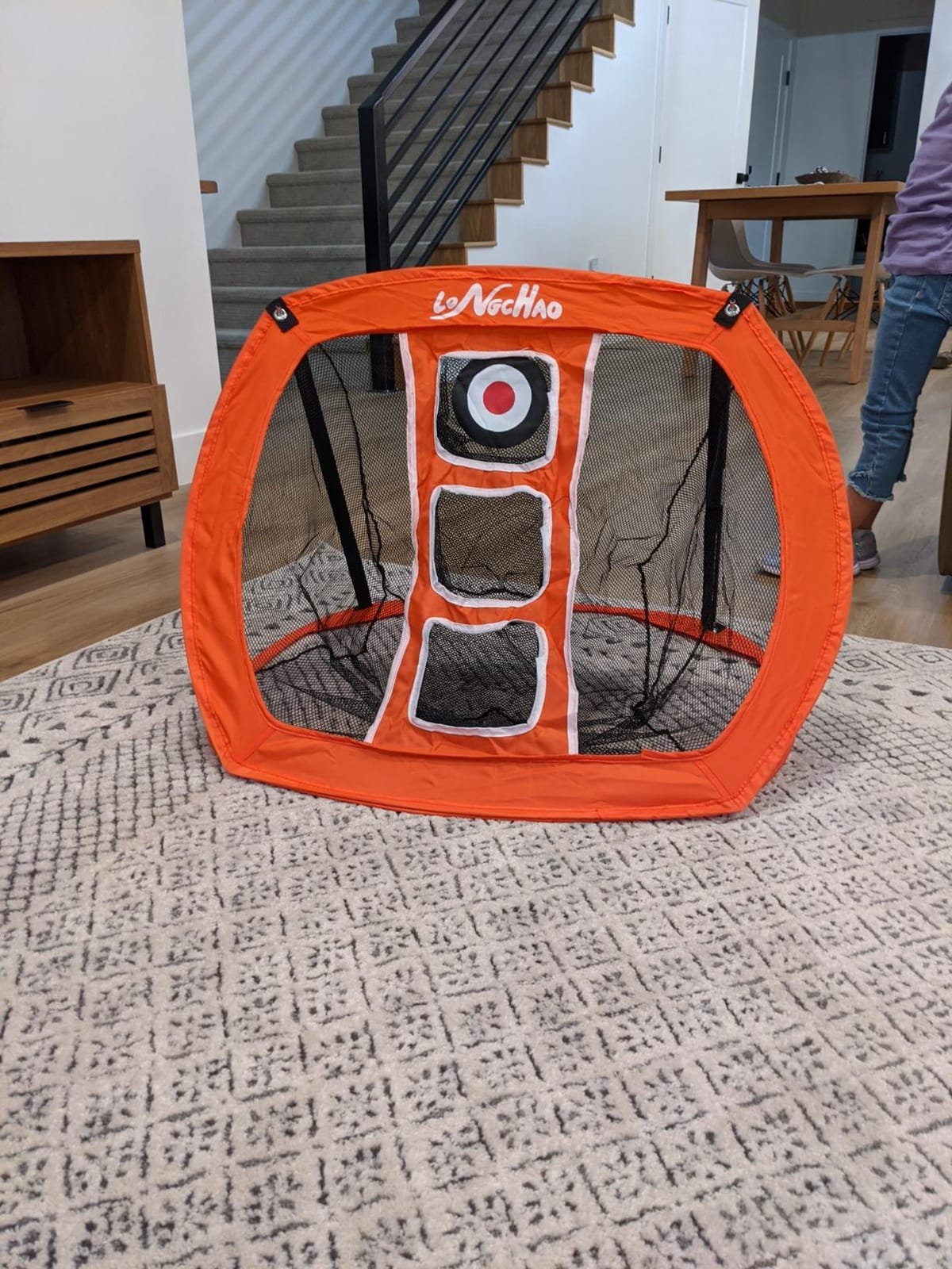 Golf Chipping Net Pop Up - Backyard/Indoor Practice Net with Hitting Mat, Ideal for Short Game & Accuracy Practice customer photo 2