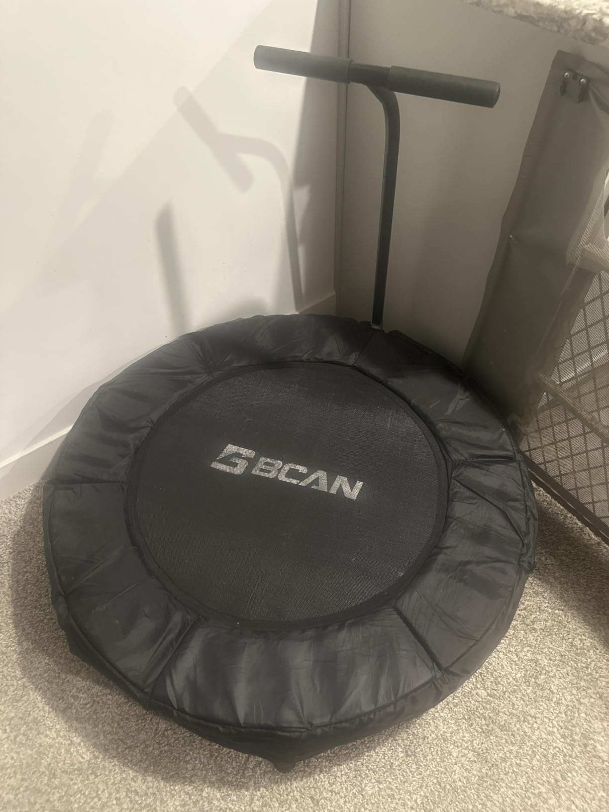 BCAN SP1 36'' Kids Toddler Trampoline Indoor, Foam Handle | FED Fitness customer photo 2