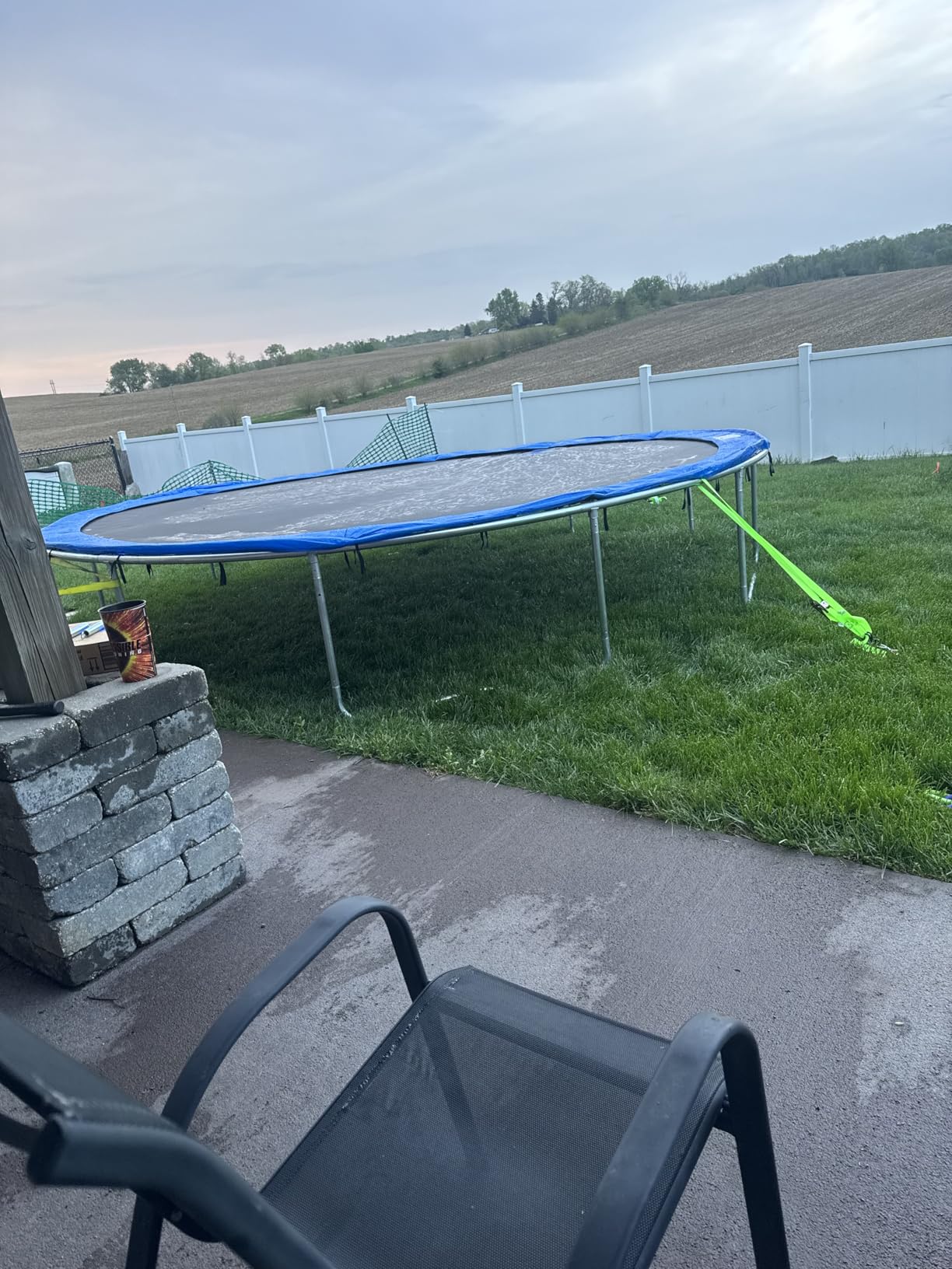 14FT Heavy-Duty Outdoor Trampoline with Basketball Hoop for Teens & Adult customer photo 2