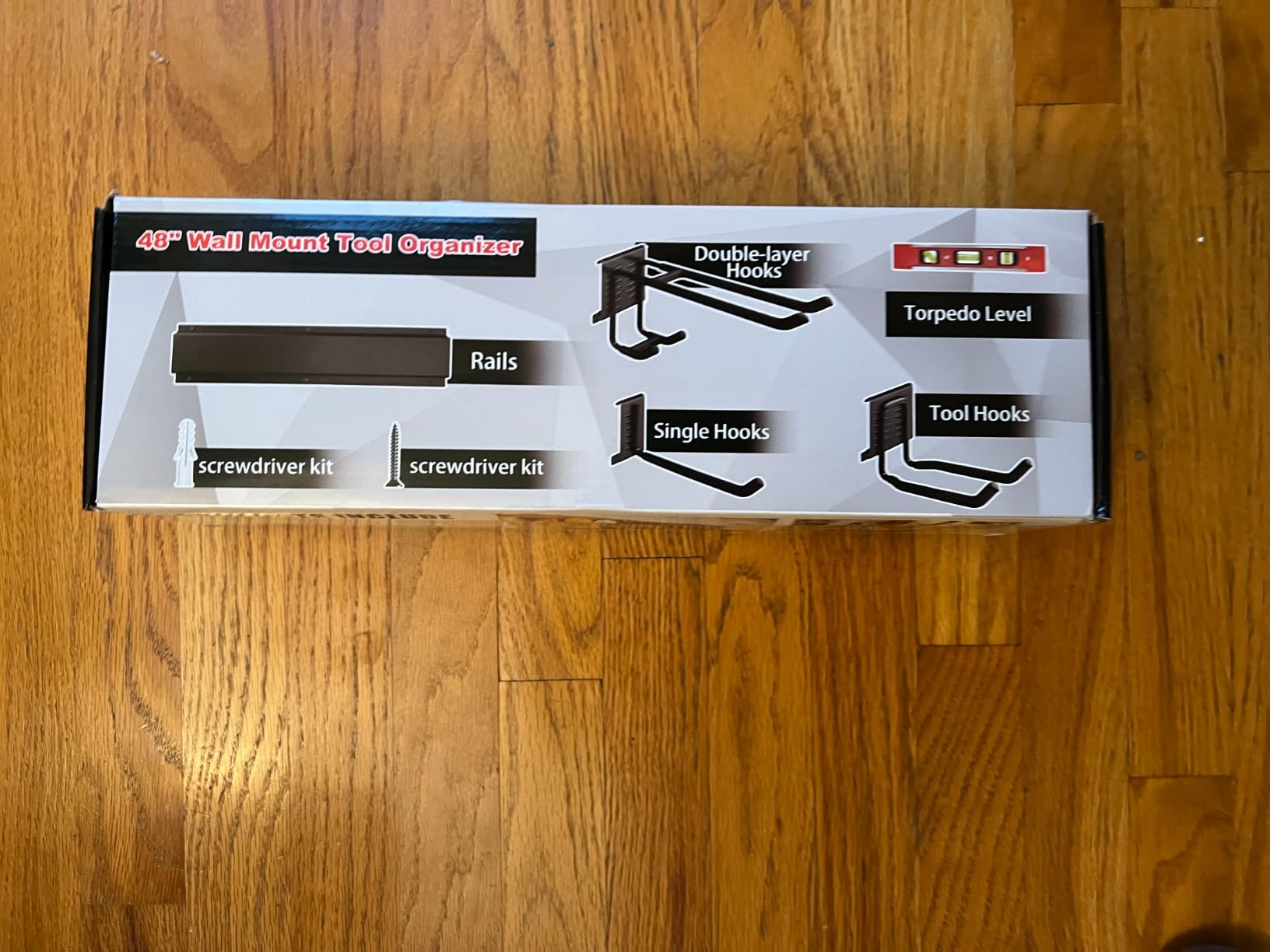 Magnetic Storage Organizer Tool Holder, Magnetic Tool Holder Strip, 6-Pack customer photo 1