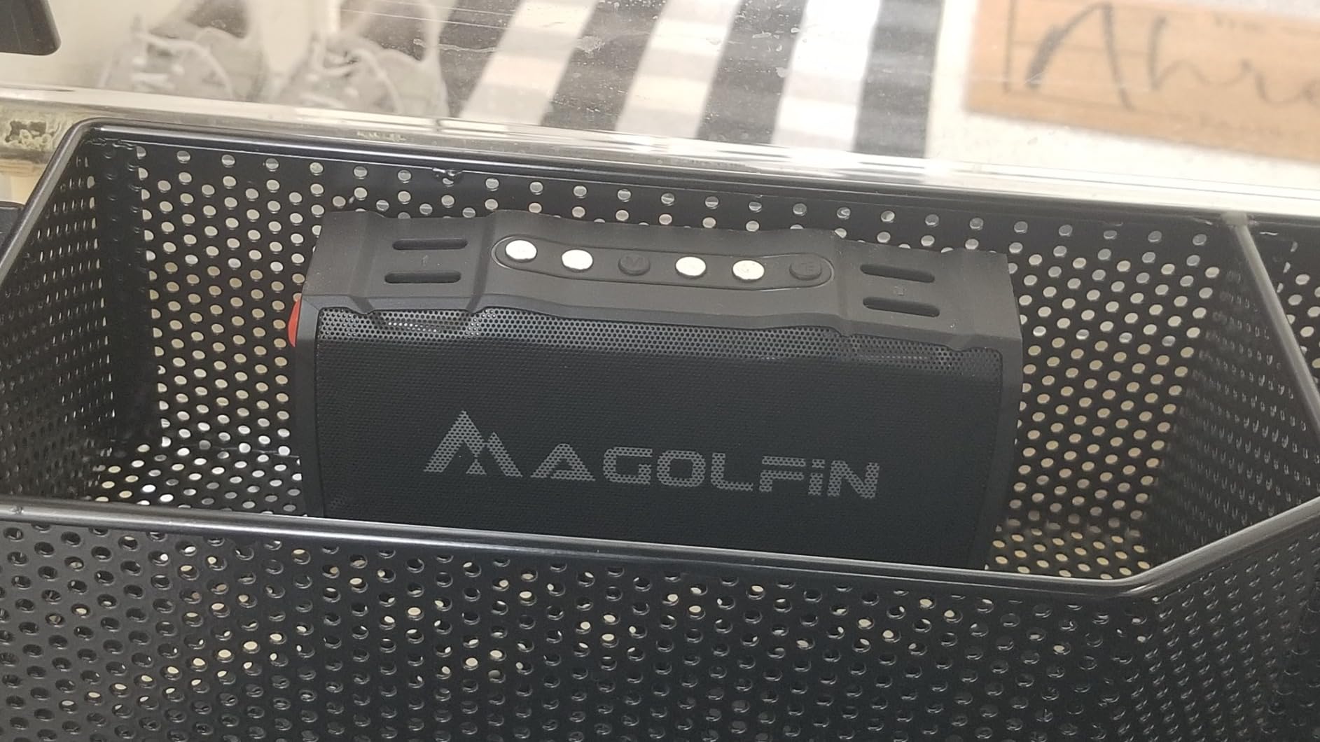 Golf Cart Speaker, 36H Playtime, 30W Stereo Sound IPX7 Magnetic Bluetooth Speaker with Bicycle Mount, Hook & Light Design, Golf Cart Accessories customer photo 2