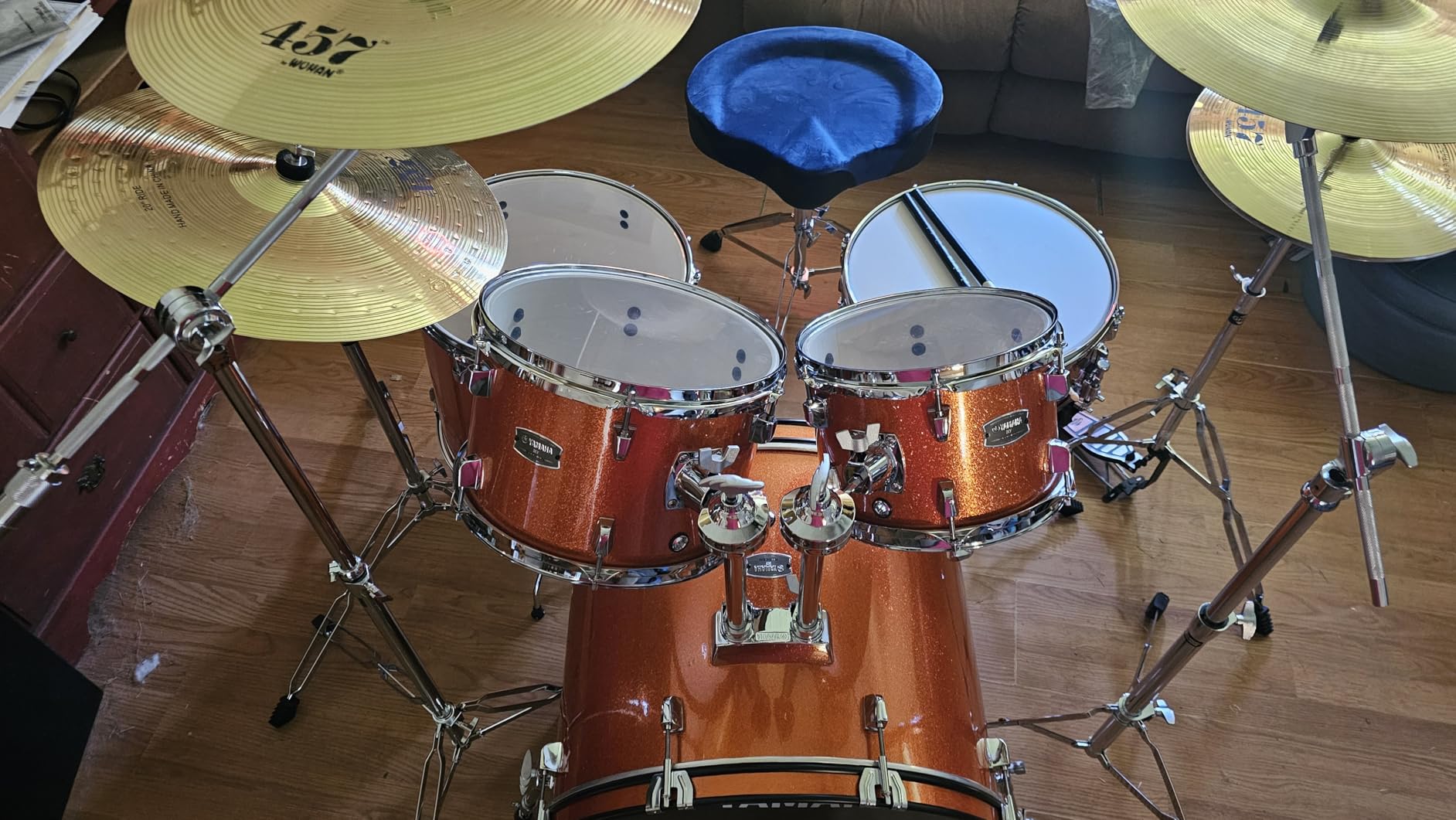 Yamaha Rydeen 5-Piece Drum Set With 22