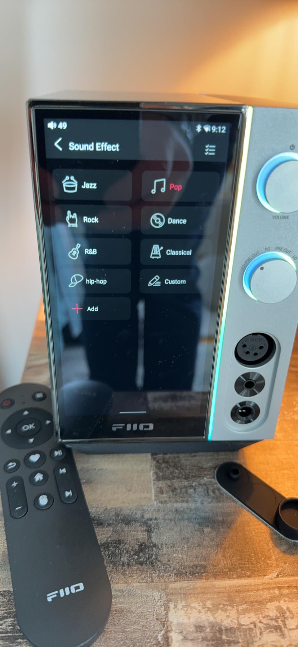 FiiO R9 Android Media Streamer, Network Player, HDMI/MQA Full Decode, USB DAC, DSD512 PCM768kHz/32Bit Bluetooth 5.0, 6’’HD Touchscreen customer photo 2