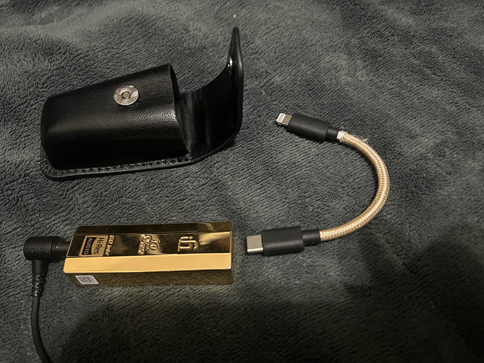 iFi GO bar Kensei - Portable DAC/Headphone Amp Featuring K2HD Technology - Hi-Res PCM 384kHz/DSD256 - Analogue XBass+ and XSpace Processing customer photo 2