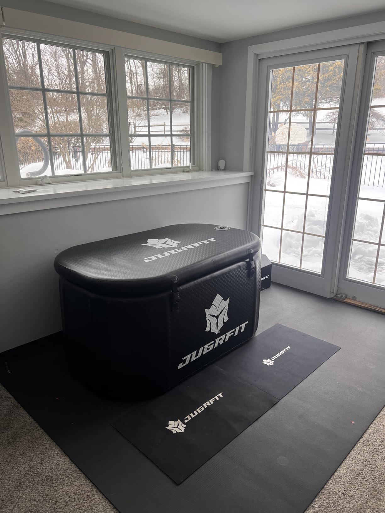 121-Gallon Luxury Pro-Grade Cold Plunge Tub with 1050W Water Chiller – Ice-Free At-Home Recovery, Built-In Filtration, Weatherproof & Durable customer photo 2