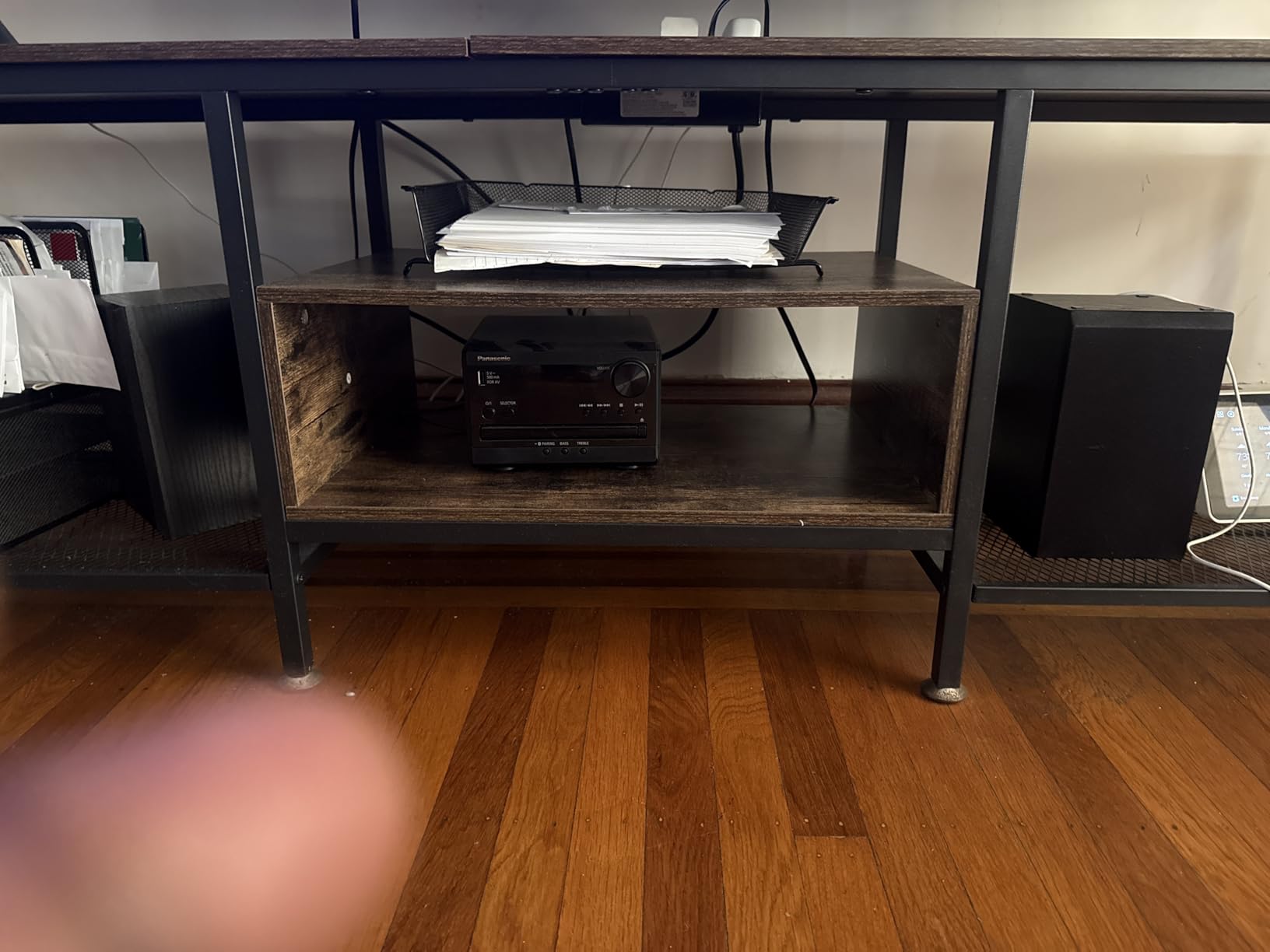 Panasonic Compact Stereo System with CD Player, Bluetooth, FM Radio and USB with Bass and Treble Control, 20W Stereo System for Home with Remote Control - SC-PM270PP-K (Black) customer photo 1