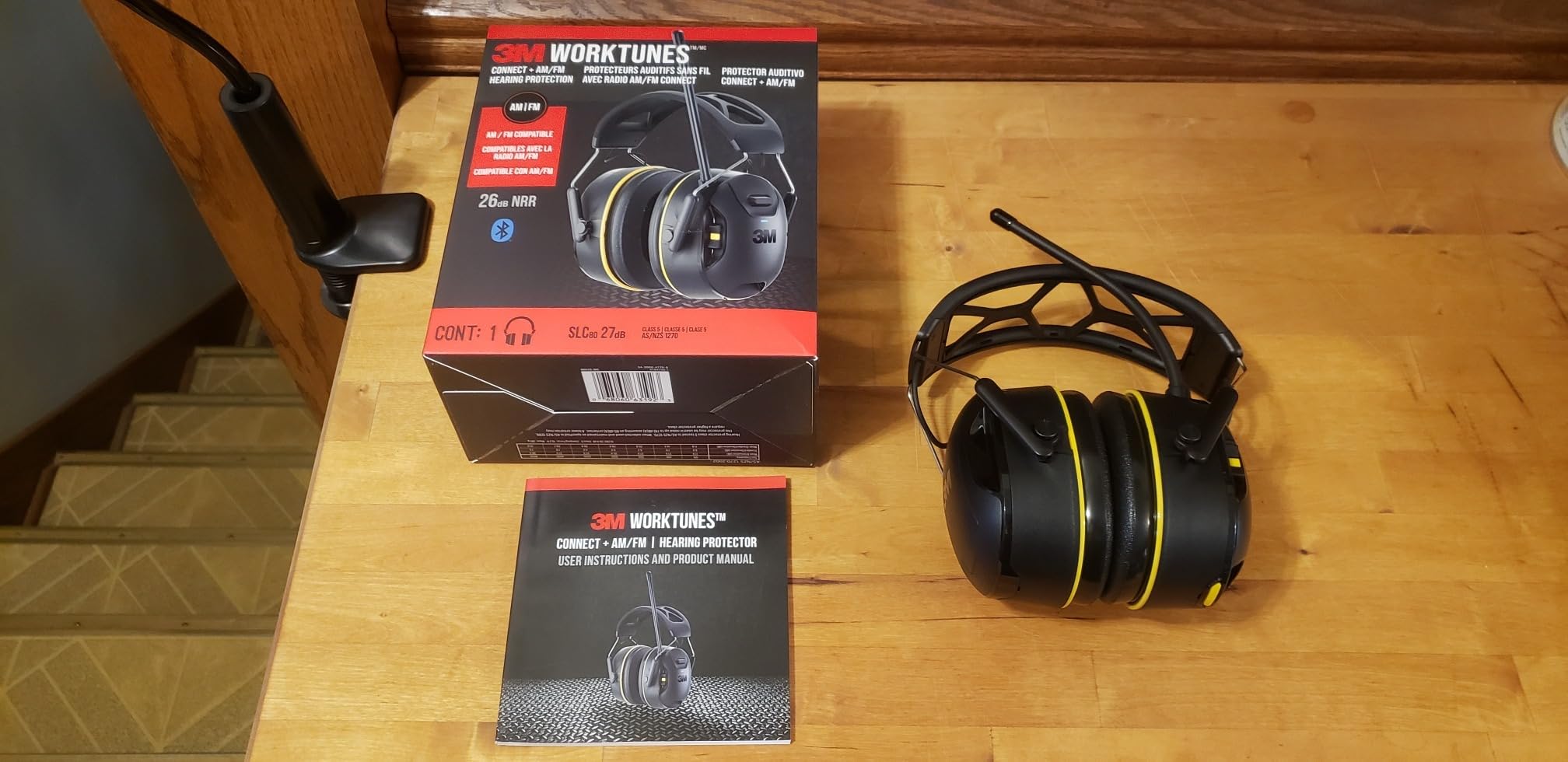 3M WorkTunes Connect + AM/FM Wireless Hearing Protector with Bluetooth customer photo 2