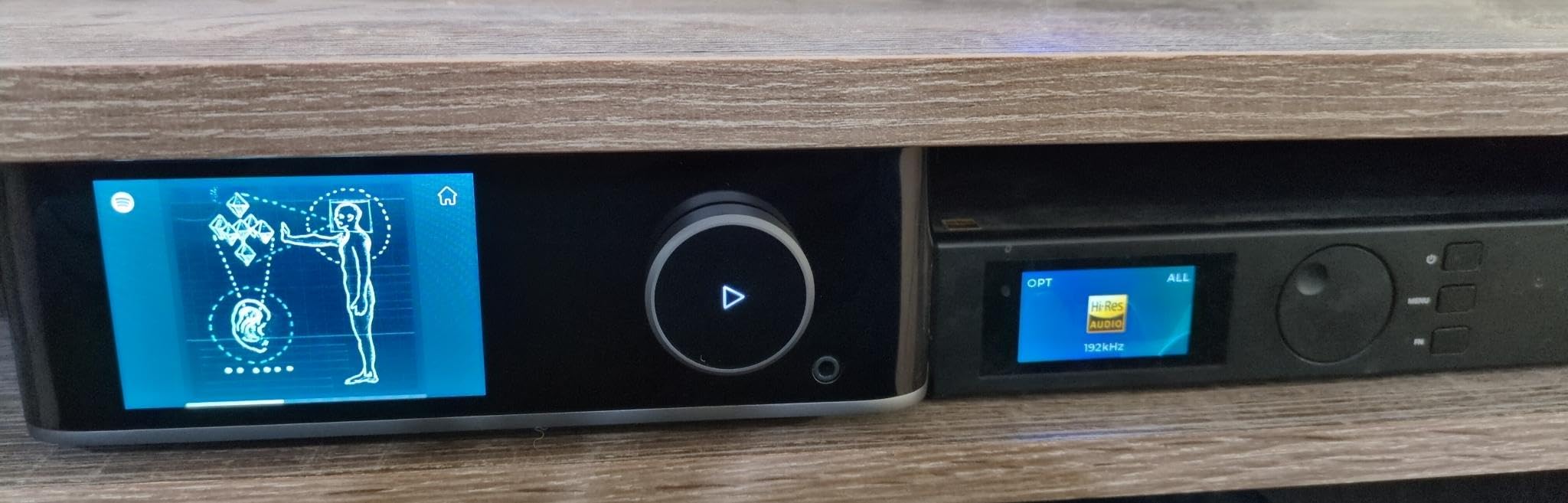 WiiM Ultra Hi-Res Music Streamer with Touchscreen & ESS DAC, Space Gray customer photo 2