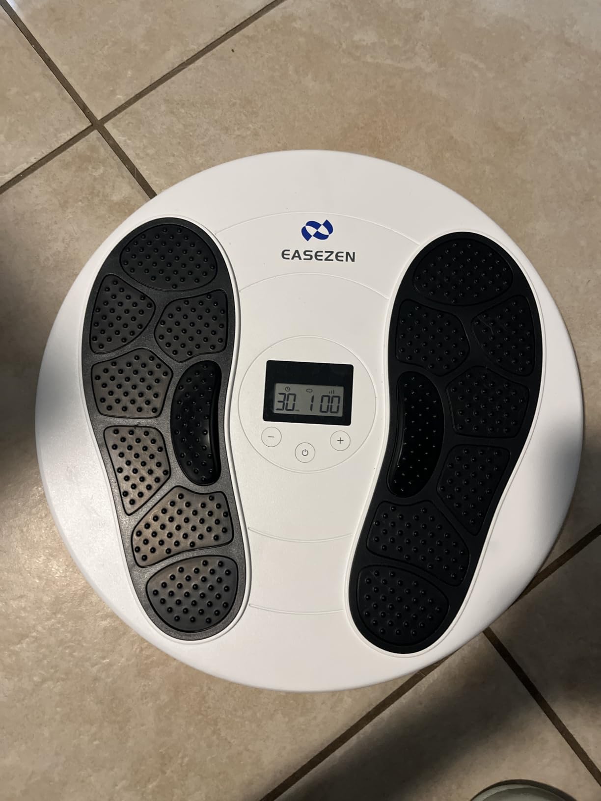 EaseZen EMS Foot Massager for Neuropathy, Plantar Fasciitis and Pain Relief customer photo 1