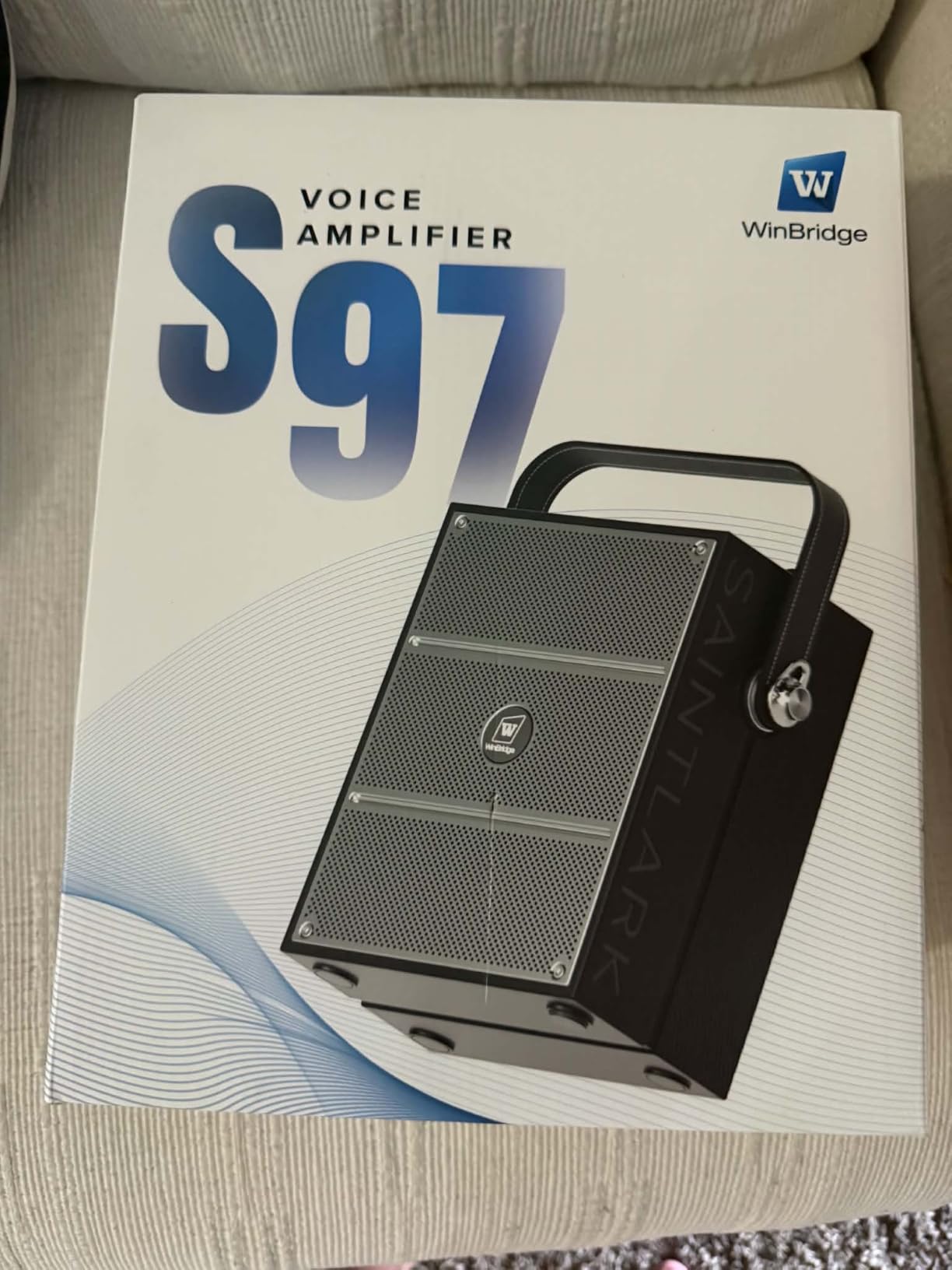 WinBridge S97 60W Powerful Voice Amplifier with Dual Wireless Microphones customer photo 2