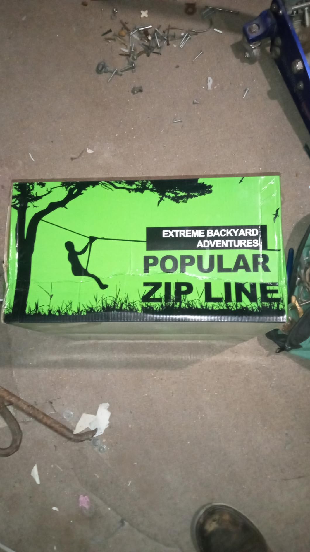 X XBEN Zip line Kits for Backyard 65FT, Ziplines for Kids and Adults customer photo 1