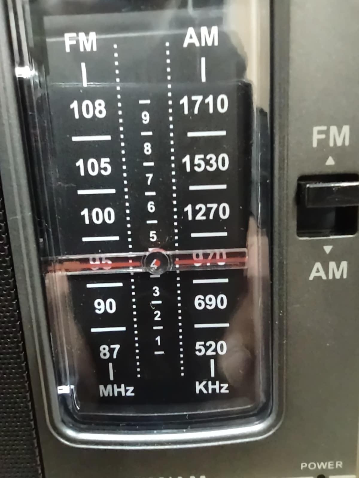 PRUNUS J03 AM FM Radio Portable Plug in Wall or AA Battery Operated for Home/Outdoor, Large Speaker Excellent Sound and Reception, Large Tuning Knobs, Gifts for Seniors, No,Internet Radio/Shower Radio customer photo 2