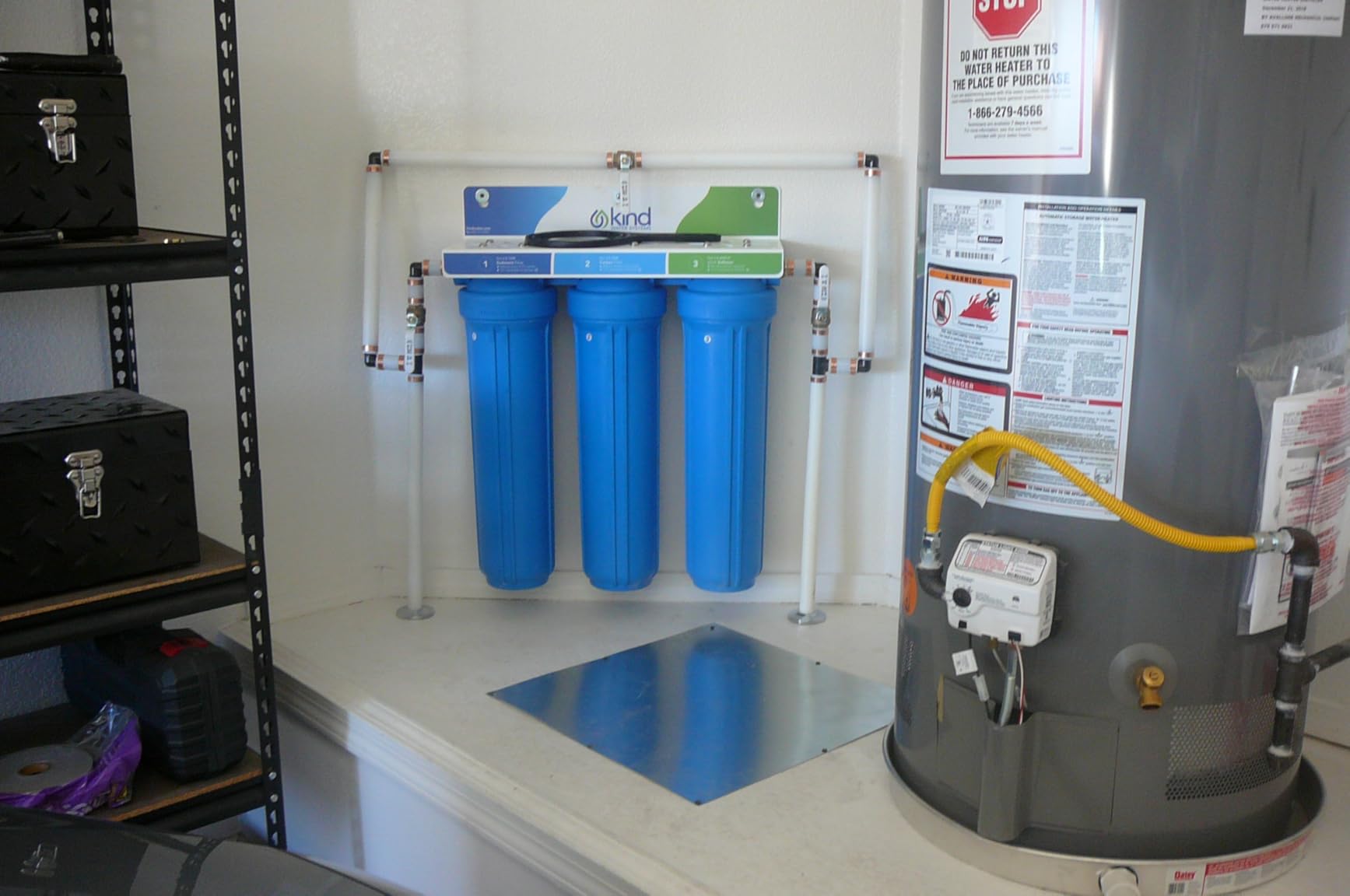 Kind Water Systems E-3000 Whole House Salt-Free Water Softener & Filter for City Water customer photo 1