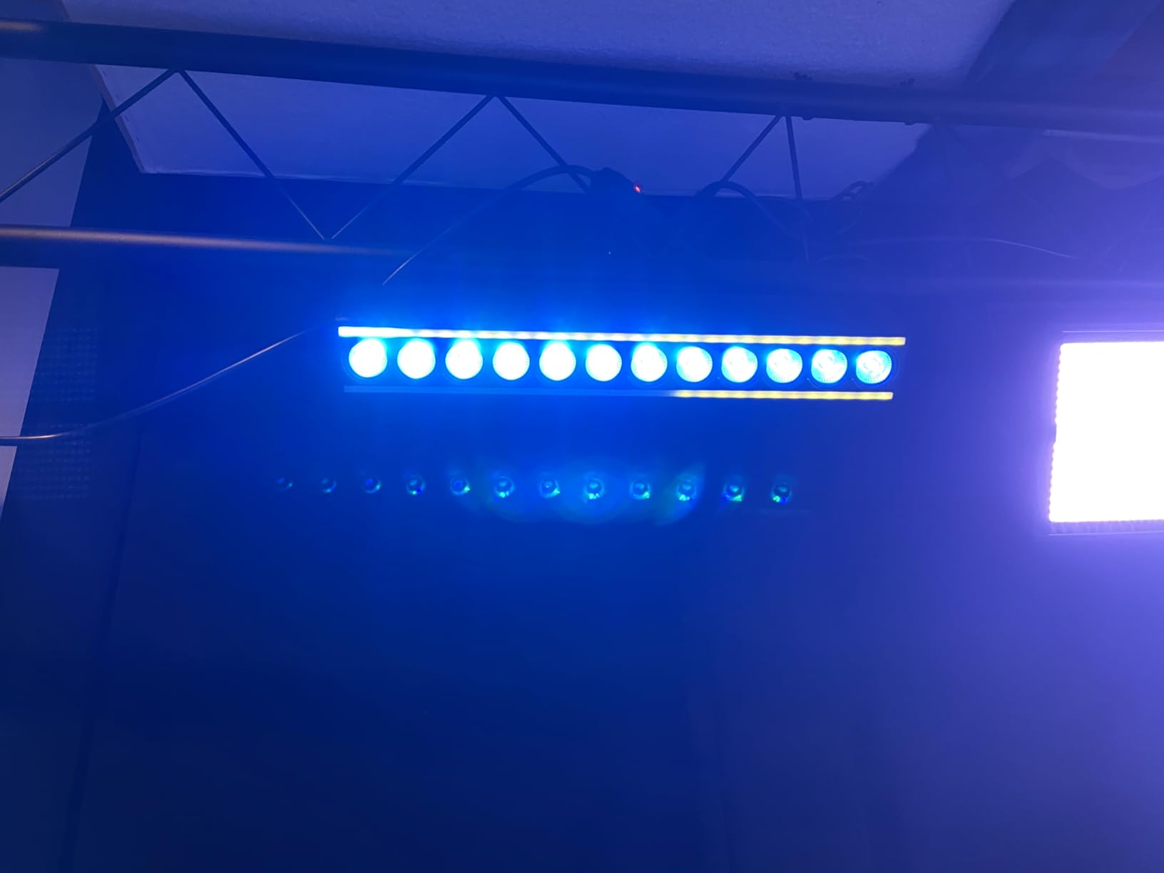 LED Stage Wash Light Bar - OPPSK 150W 6IN1 RGBWA+UV Color Changing Linear Wall Washer DJ Light Bar by DMX 8-Zone Segment Control Sound Activated Uplight for Event Party Church Wedding Stage Lighting customer photo 1