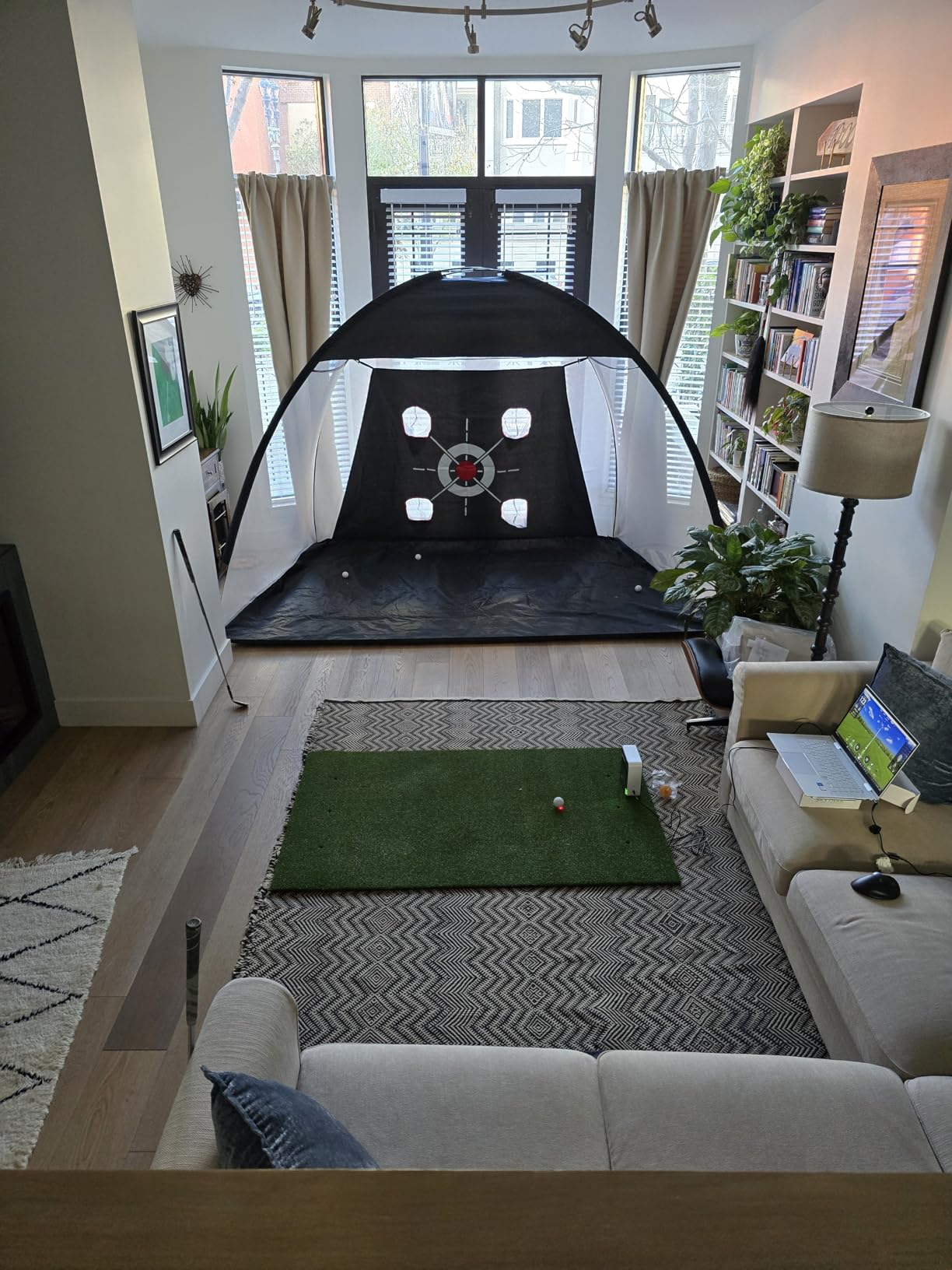 Bltend Golf Mat 36mm: 5x4ft/6x4ft Golf Hitting Mat Practice Outdoor Indoor customer photo 1